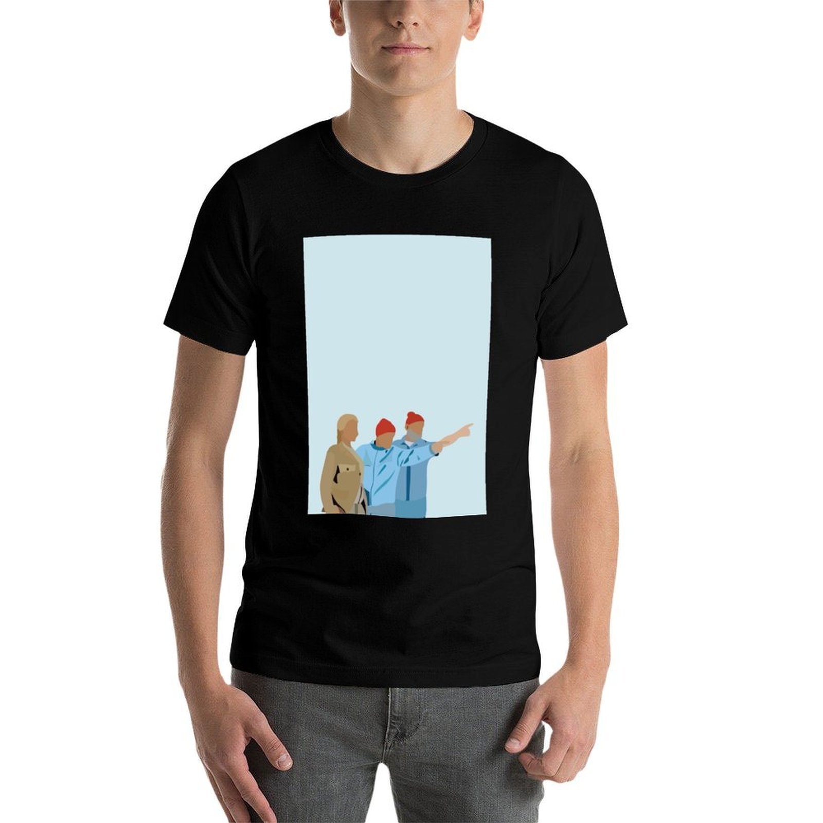 Футболка с принтом по мотивам  – обзор и цена Aquatic Sports Poster
